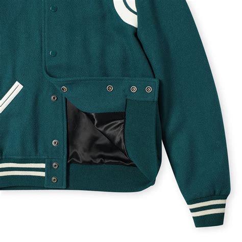 ysl teddy jacket replica|saint laurent jacket green teddy.